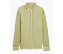 Linen shirt - Green