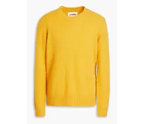 Alpaca-blend sweater - Yellow