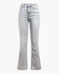 Paige Laurel high-rise flared jeans - Gray Gray