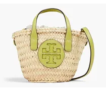 Ella mini straw bucket bag - Neutral