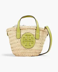 Tory Burch Ella mini straw bucket bag - Neutral Neutral