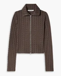 Our Legacy Cotton-blend cardigan - Brown Brown