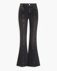 Frame Denim High-rise flared jeans - Black Black