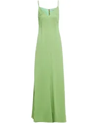 EMILIA WICKSTEAD Heberley hammered silk-satin maxi dress - Green Green