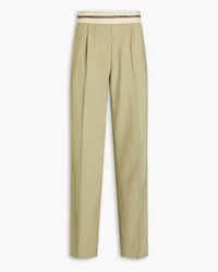 Helmut Lang Twill straight-leg pants - Green Green