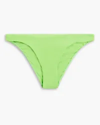 BONDI BORN Mina low-rise bikini briefs - Green Green