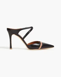 Malone Souliers Yoana leather mules - Black Black