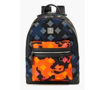 Printed shell backpack - Black