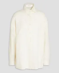 Giuliva Heritage Collection Savanah linen and cotton-blend shirt - White White