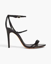 Alexandre Birman Bella 100 leather sandals - Black Black