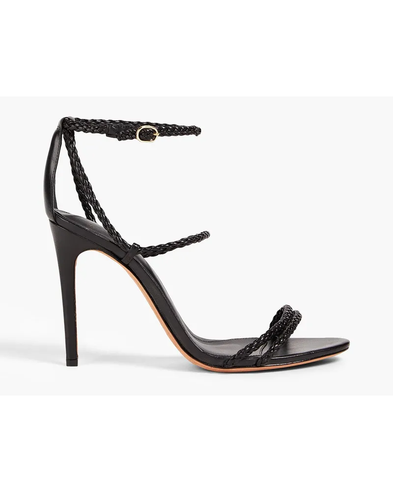 Alexandre Birman Bella 100 leather sandals - Black Black