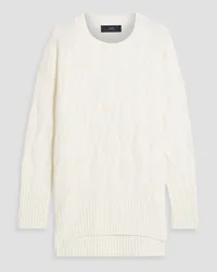 arch4 Whitsand Bay cable-knit cashmere sweater - White White