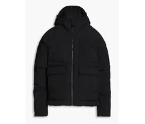 Big Baffle quilted shell hooded jacket - Black