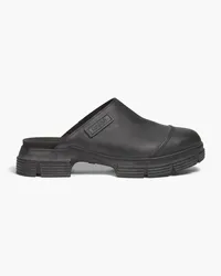 Ganni Rubber mules - Black Black