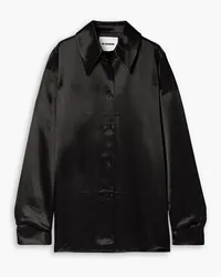 Jil Sander Satin shirt - Black Black