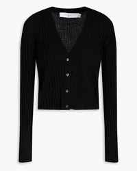 IRO Lyota ribbed merino wool cardigan - Black Black