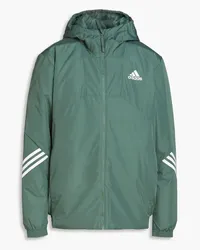 adidas Striped shell hooded jacket - Green Green