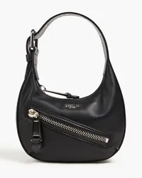 Moschino Leather shoulder bag - Black Black