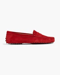 TOD'S Suede loafers - Red Red