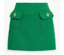Twill mini skirt - Green