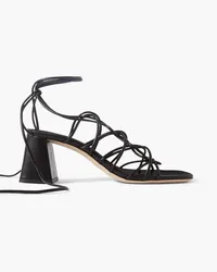 by FAR Alexander leather sandals - Black Black