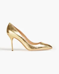 Sergio Rossi Metallic leather pumps - Metallic Metallic