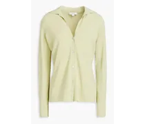 Knitted cardigan - Green