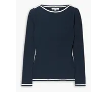 Dandy ribbed-knit sweater - Blue