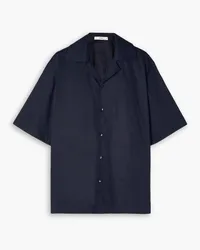 tibi Cotton-poplin shirt - Blue Blue