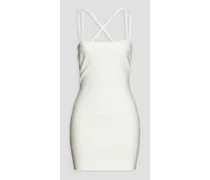 Bandage mini dress - White