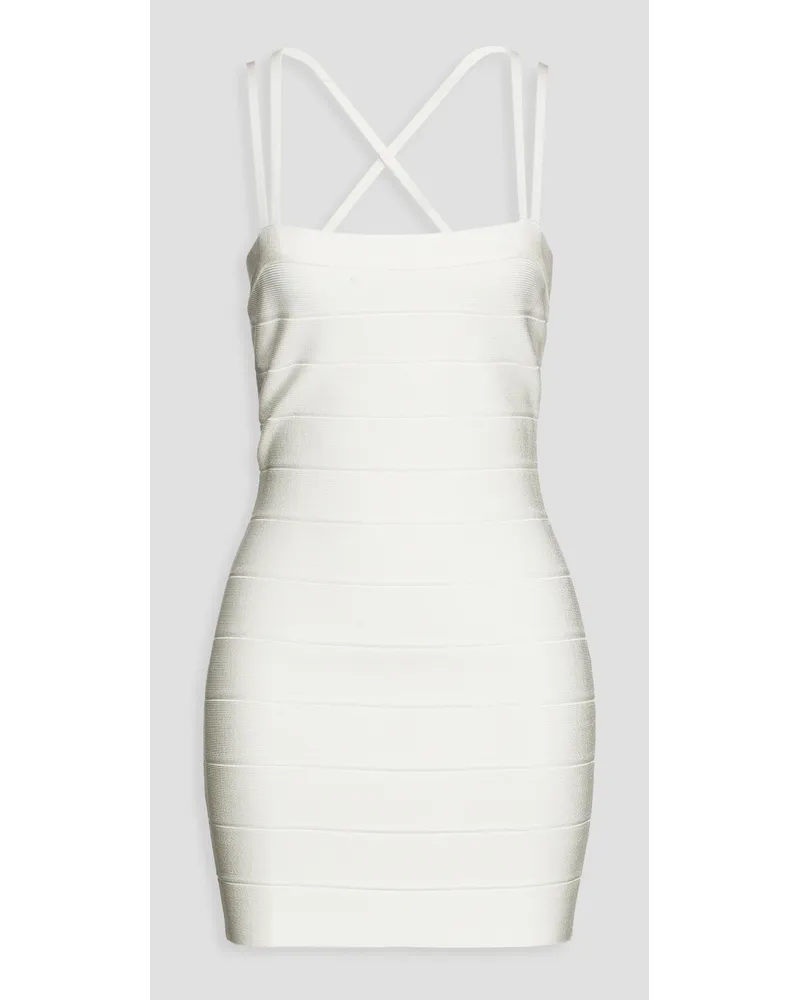 Hervé Léger Bandage mini dress - White White