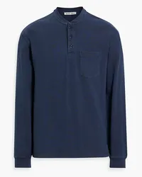 Alex Mill Allan cotton-jersey Henley T-shirt - Blue Blue