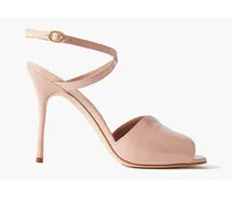 Hourani 105 patent-leather sandals - Pink