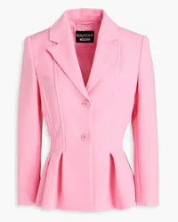 Moschino Twill peplum blazer - Pink Pink