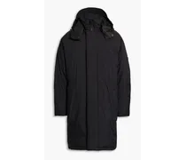 Padded shell hooded coat - Black