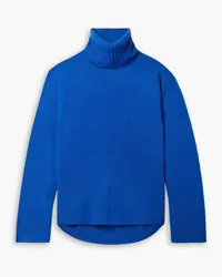 APIECE APART Vester convertible cashmere turtleneck sweater - Blue Blue