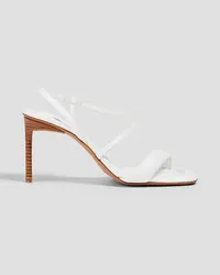 Jacquemus Limone leather sandals - White White