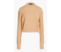 Oko brushed knitted turtleneck sweater - Neutral