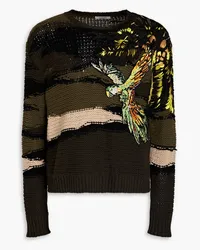 Valentino Garavani Embroidered wool sweater - Green Green