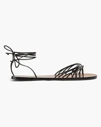 ATP Atelier Suede sandals - Black Black