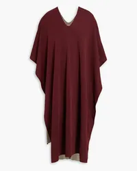 Valentino Garavani Ponte cape - Burgundy Burgundy