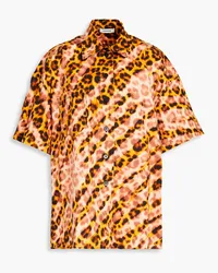 Sandro Leopard-print cotton-poplin shirt - Animal print Animal