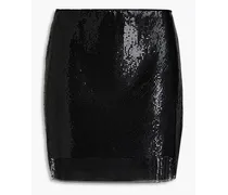 Alice Olivia - Elana chainmail mini skirt - Black