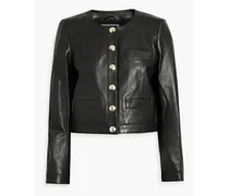 Penny leather jacket - Black