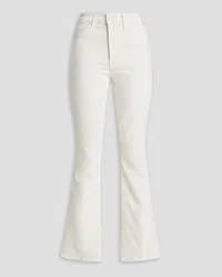 Mother High-rise flared jeans - White White