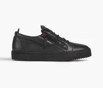 May leather sneakers - Black