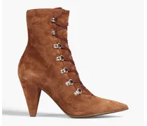 Gianvito Rossi Texas suede ankle boots - Brown Brown