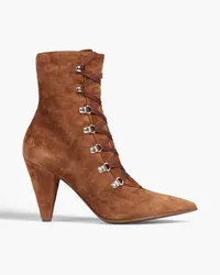 Gianvito Rossi Texas suede ankle boots - Brown Brown