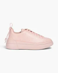 RED Valentino Printed leather platform sneakers - Pink Pink