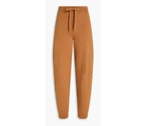 Ylia knitted track pants - Brown